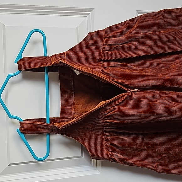 Boutique Kids Corduroy Dress With Bows and Zipper Back in Size 4T EUC - Picture 5 of 6